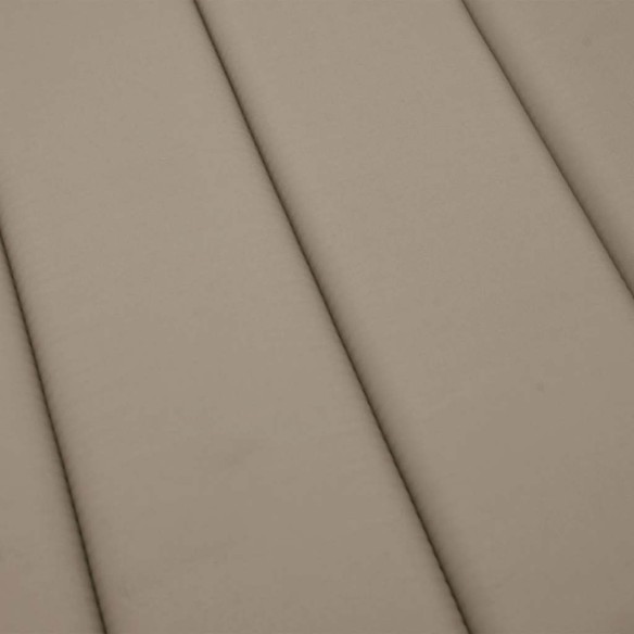 Шалте за шезлонг, таупе, 180x60x4 см, Оксфорд плат