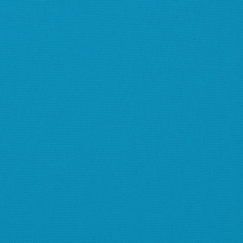 Възглавници за градински пейки 2 бр Светлосин 120x50x7 см плат