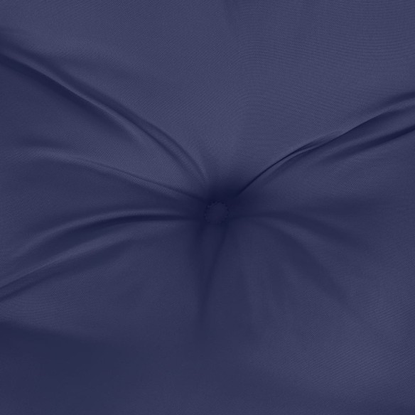 Палетна възглавница, нейви синя, 60x61,5x10 см, текстил
