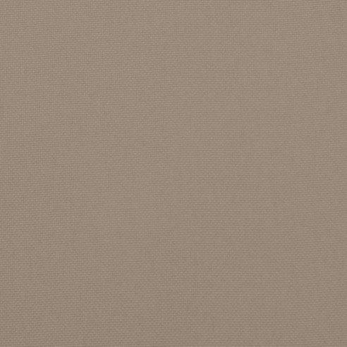 Възглавници за градински пейки 2 бр таупе 180x50x7 см плат