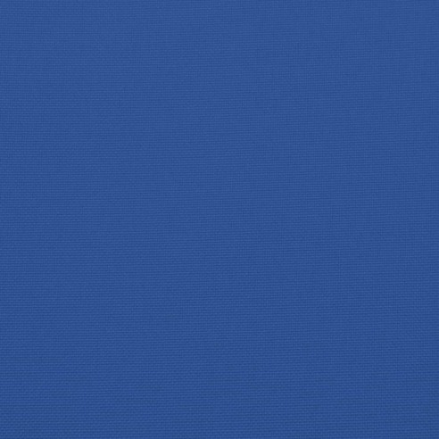 Възглавници за градински пейки 2 бр синьо 180x50x7 см плат