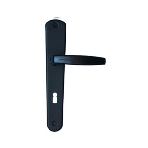 Черна дръжка за обикновена брава 90 мм Класико SONICO - 1