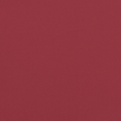 Възглавници за стол 2 бр виненочервени 50x50x4 см Оксфорд плат