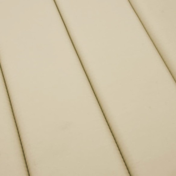 Шалте за шезлонг, бежово, 200x60x3 см, Оксфорд плат