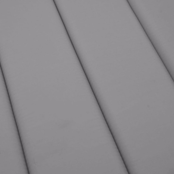 Шалте за шезлонг, сиво, 200x60x3 см, Оксфорд плат