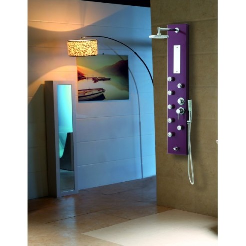 Хидромасажен панел "Дилея" purple icsh 3014 (мостра)