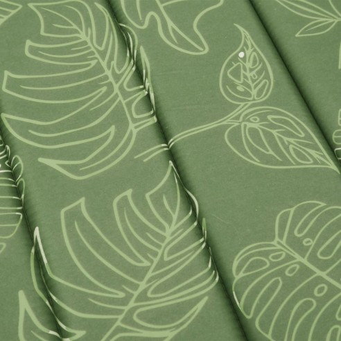 Шалте за шезлонг, на листа, Оксфорд плат