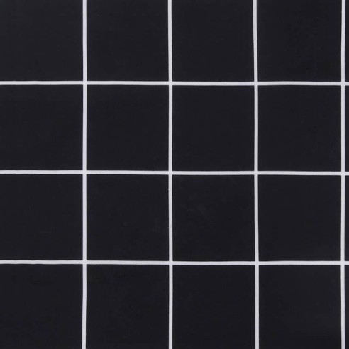 Възглавници за градински пейки 2 бр черно каре 120x50x7 см плат