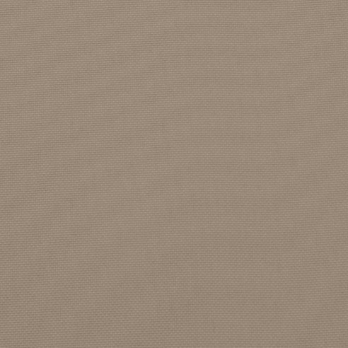 Възглавница за градинска пейка таупе 180x(50+50)x7 см оксфорд