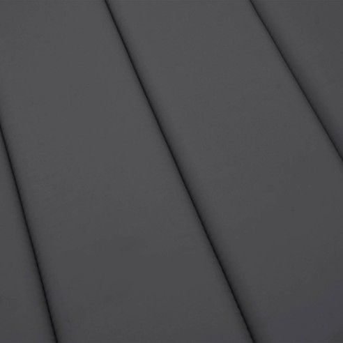 Шалте за шезлонг, антрацит, 180x60x4 см, Оксфорд плат