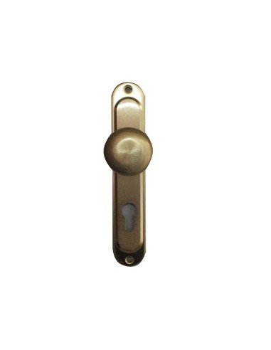 Дръжка за секретна брава с топка 90 мм месинг Силистра SONICO