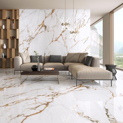 Гранитогрес Калаката Голд 1200х3000х6мм - широкоформатна плоча - 2