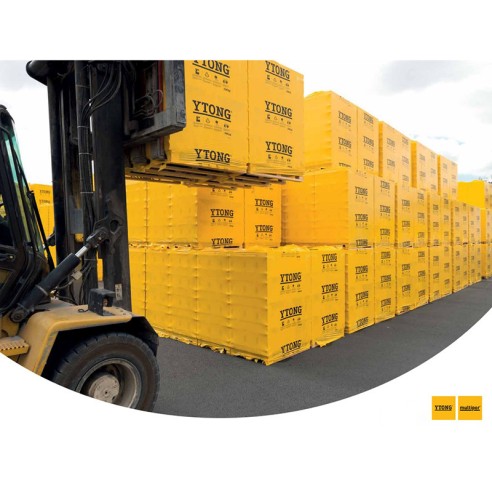 Бетонен блок D400 75х600х250мм -газобетон- YTONG