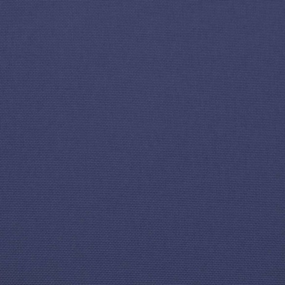 Възглавници за градински пейки 2 бр нейви син 180x50x7 см плат