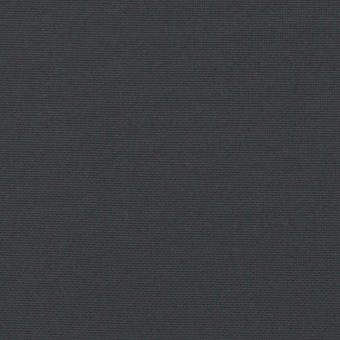 Възглавница за стол шезлонг черна (75+105)x50x4 см