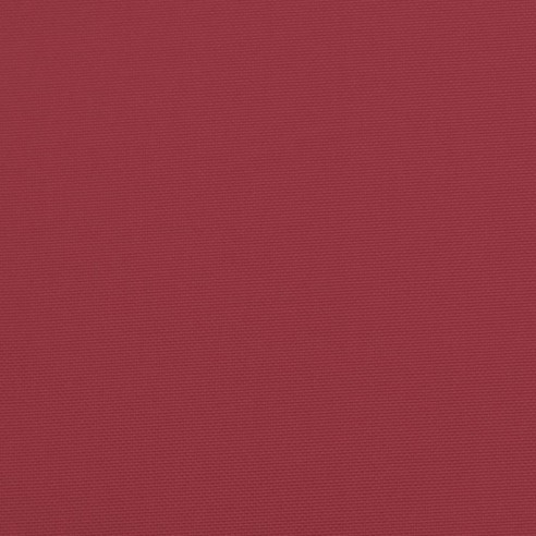 Възглавница за стол шезлонг виненочервена (75+105)x50x4 см