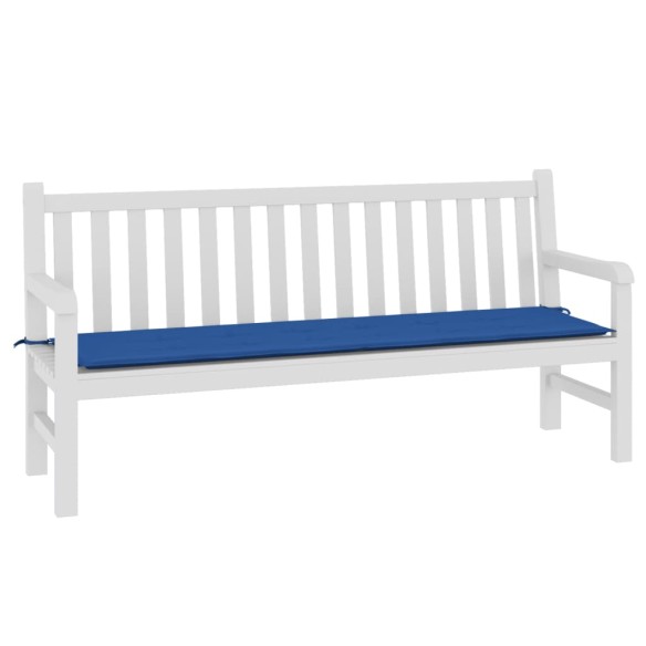 Възглавница за пейка кралско синьо 180x50x3 см Оксфорд плат