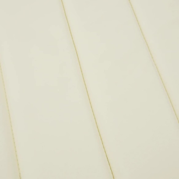 Шалте за шезлонг, кремаво, 200x60x3 см, Оксфорд плат
