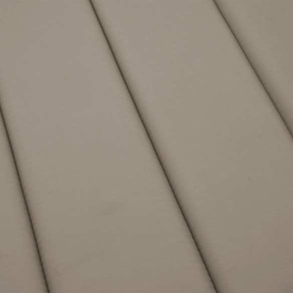 Шалте за шезлонг, таупе, 200x60x3 см, Оксфорд плат