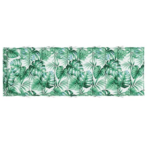 Шалте за шезлонг, на листа, 180x60x4 см, Оксфорд плат