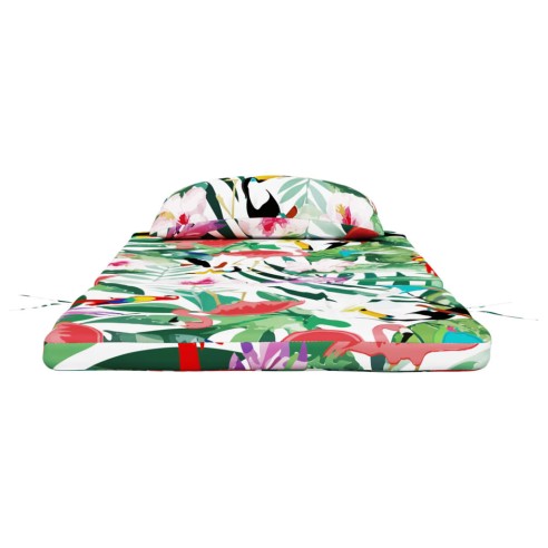 Възглавници за столове Адирондак, 2 бр, шарени, Оксфорд плат