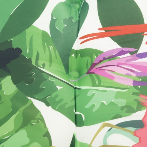 Възглавници за столове Адирондак, 2 бр, шарени, Оксфорд плат