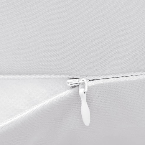 Странична възглавница за тяло, 40x145 cм, сива