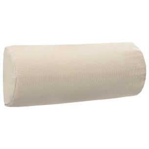 Облегалка за глава за шезлонг, кремава, 40x7,5x15 см, textilene