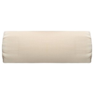 Облегалка за глава за шезлонг, кремава, 40x7,5x15 см, textilene 2