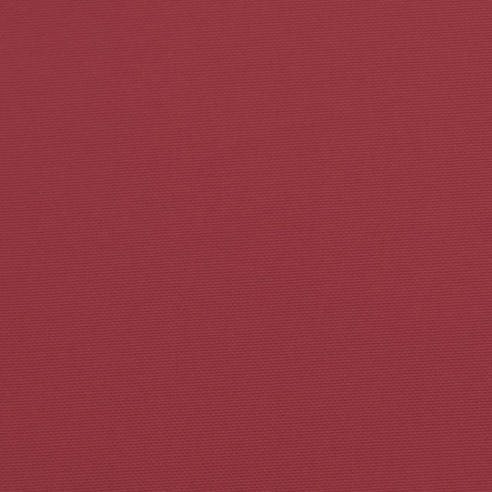 Възглавница за пейка виненочервена 150x50x4 см Оксфорд плат