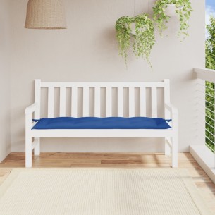 Възглавница за пейка кралско синьо 150x50x7 см Оксфорд плат