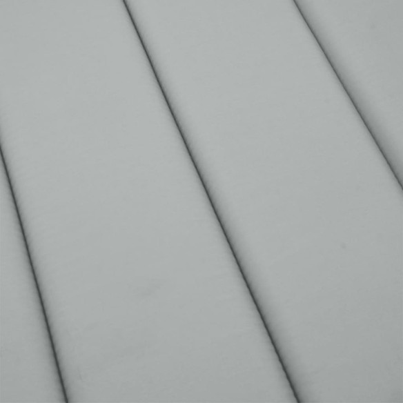 Шалте за шезлонг, меланж светлосиво, 200x50x4 см, плат