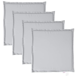 Градински подложки за седалка 4 бр, 45x45x2 см, квадратни 2