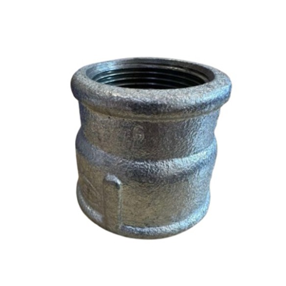 Редуктивна поцинкована муфа 1 1/2" х 1 1/4" TSP ➤ топ цена ➤ dshome.bg