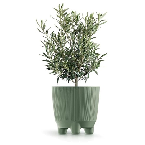 Кашпа ∅19.5 см зелена Ryfo N 5615C PROSPERPLAST ➤ топ цена ➤ dshome.bg