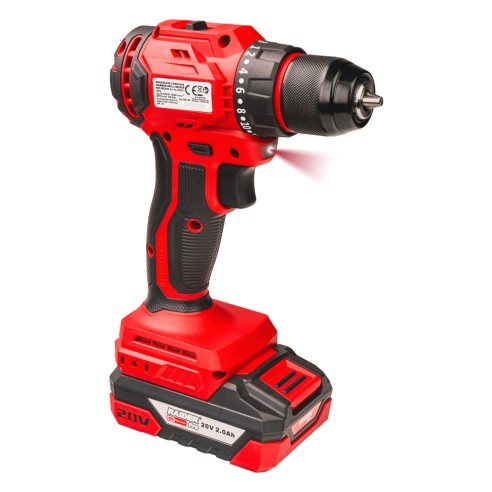 Комплект бормашина, ъглошлайф, гайковерт и консумативи R20 RAIDER ➤ топ цена ➤ dshome.bg