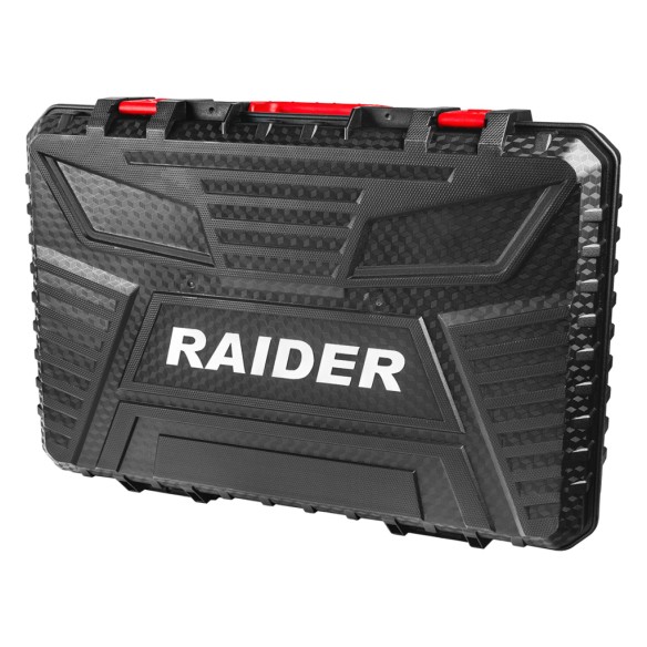 Комплект бормашина, ъглошлайф, гайковерт и консумативи R20 RAIDER ➤ топ цена ➤ dshome.bg