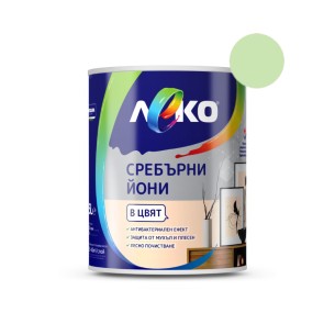 Интериорна боя със сребърни йони 2.5 л бамбук LEKO ➤ топ цена ➤ dshome.bg