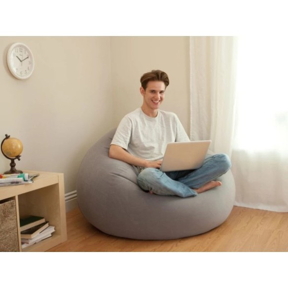 Надуваем стол 114x114x71 см Beanless bag INTEX ➤ топ цена ➤ dshome.bg