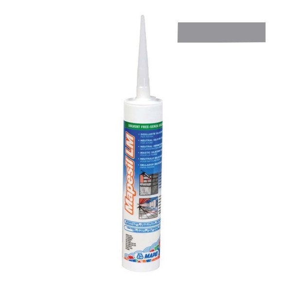 Силикон неутрален mapesil lm 112 Medium Grey / средно сив - 310 ml ➤ топ цена ➤ dshome.bg