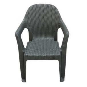 Градински стол PVC сив Polo MEVSIM ➤ топ цена ➤ dshome.bg