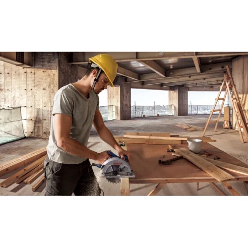 Ръчен циркуляр 1400 W ø184 мм GKS 140 Professional BOSCH ➤ топ цена ➤ dshome.bg