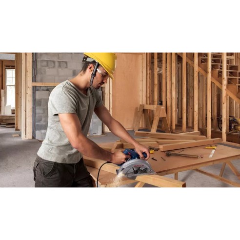 Ръчен циркуляр 1400 W ø184 мм GKS 140 Professional BOSCH ➤ топ цена ➤ dshome.bg