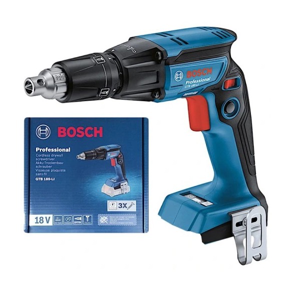 Акумулаторен винтоверт за сухо строителство GTB 185-LI Solo BOSCH ➤ топ цена ➤ dshome.bg