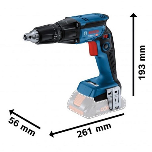 Акумулаторен винтоверт за сухо строителство GTB 185-LI Solo BOSCH ➤ топ цена ➤ dshome.bg