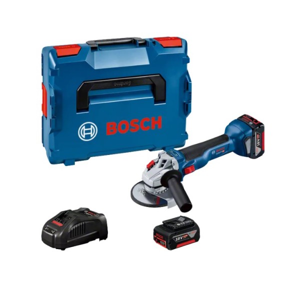 Акумулаторен ъглошлайф ø125 мм GWS 18V-10 Professional BOSCH ➤ топ цена ➤ dshome.bg
