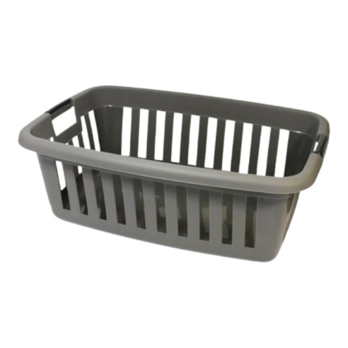 Кош за пране Athena 45 л сив RECA PLAST ➤ топ цена ➤ dshome.bg