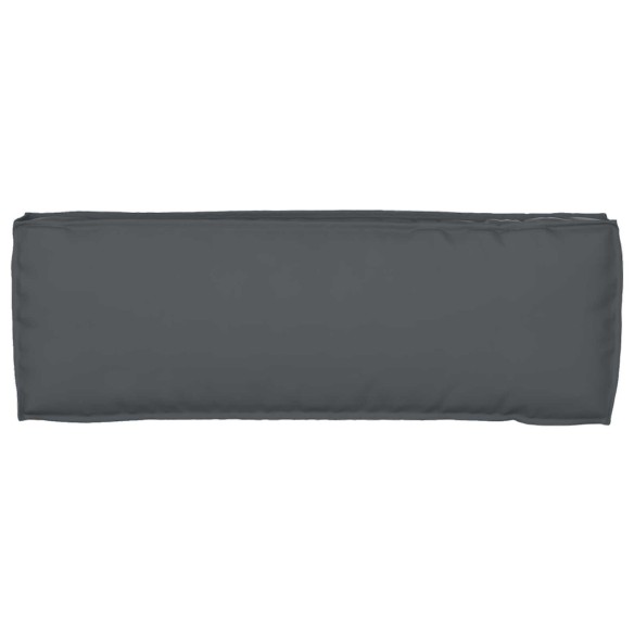 Възглавници за пейка 2 бр. Антрацит 120x40x8 см Оксфордска тъкан - VL42001698 ➤ топ цена ➤ dshome.bg