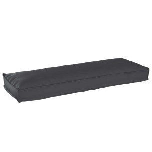 Възглавници за пейка 2 броя Черно 120x40x8 см Оксфордска тъкан - VL42001702 ➤ топ цена ➤ dshome.bg