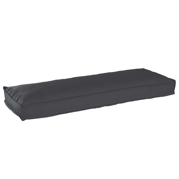 Възглавници за пейка 2 броя Черно 120x40x8 см Оксфордска тъкан - VL42001702 ➤ топ цена ➤ dshome.bg